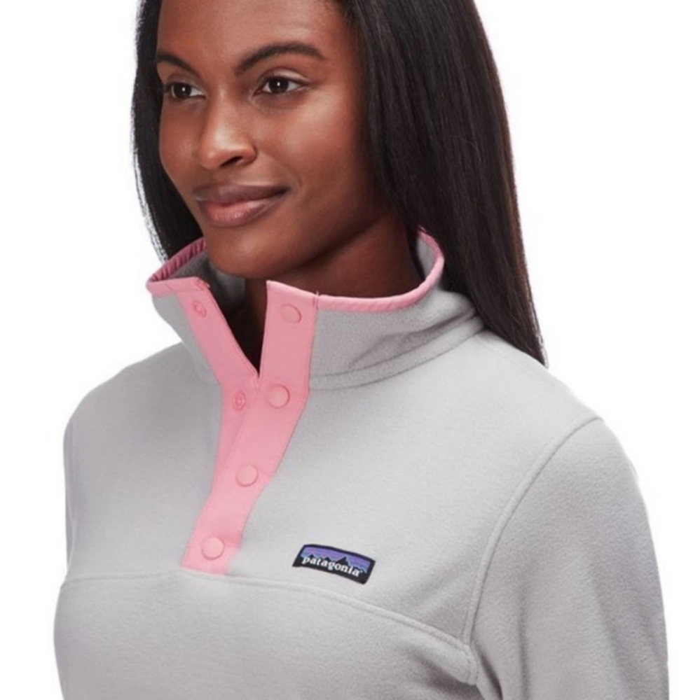 Patagonia Micro D Snap T Fleece pullover sweatshirt - Picture 3 of 11
